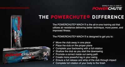 Powerchute Mach II by David Leadbetter, Best Swing Training device